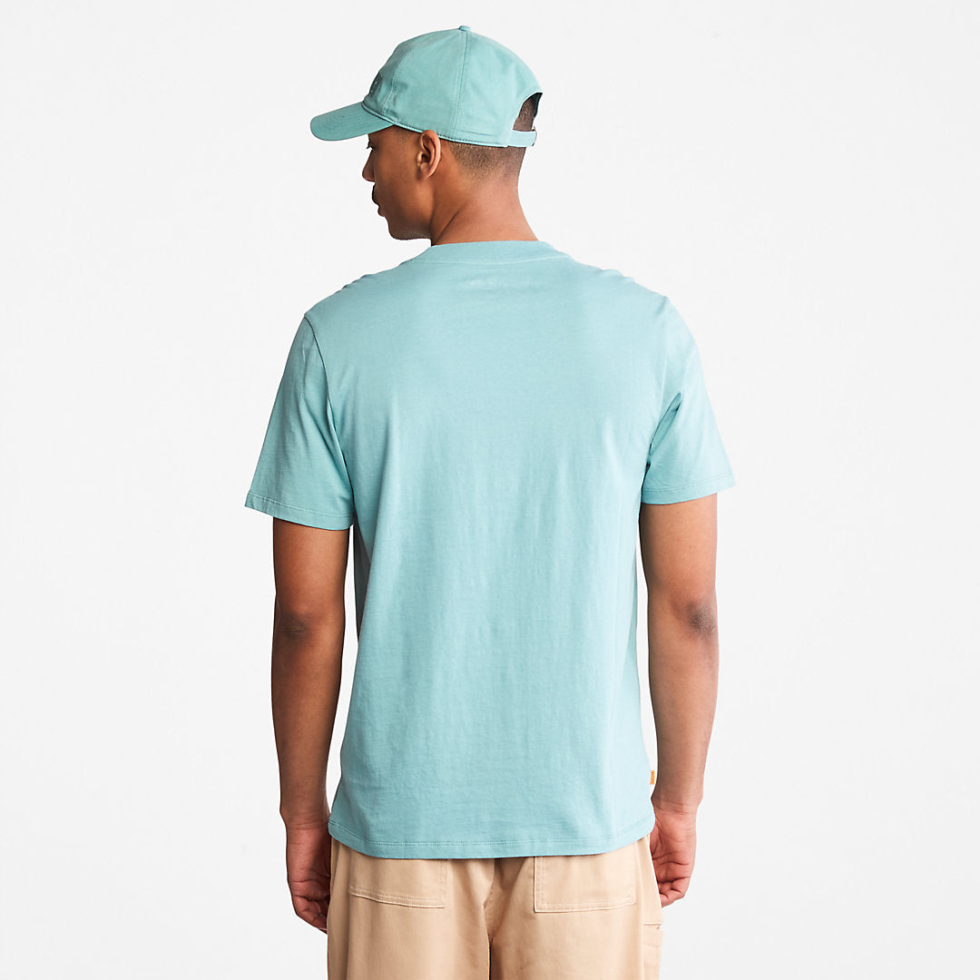 Mens Timberland Outdoor Heritage EK+ Graphic T-Shirt for Men in Green