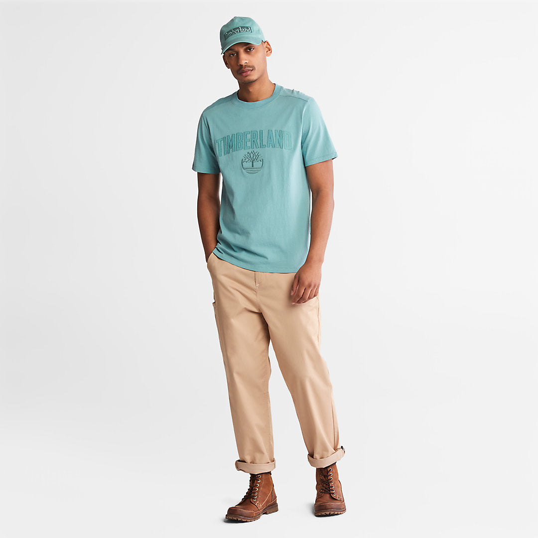 Mens Timberland Outdoor Heritage EK+ Graphic T-Shirt for Men in Green