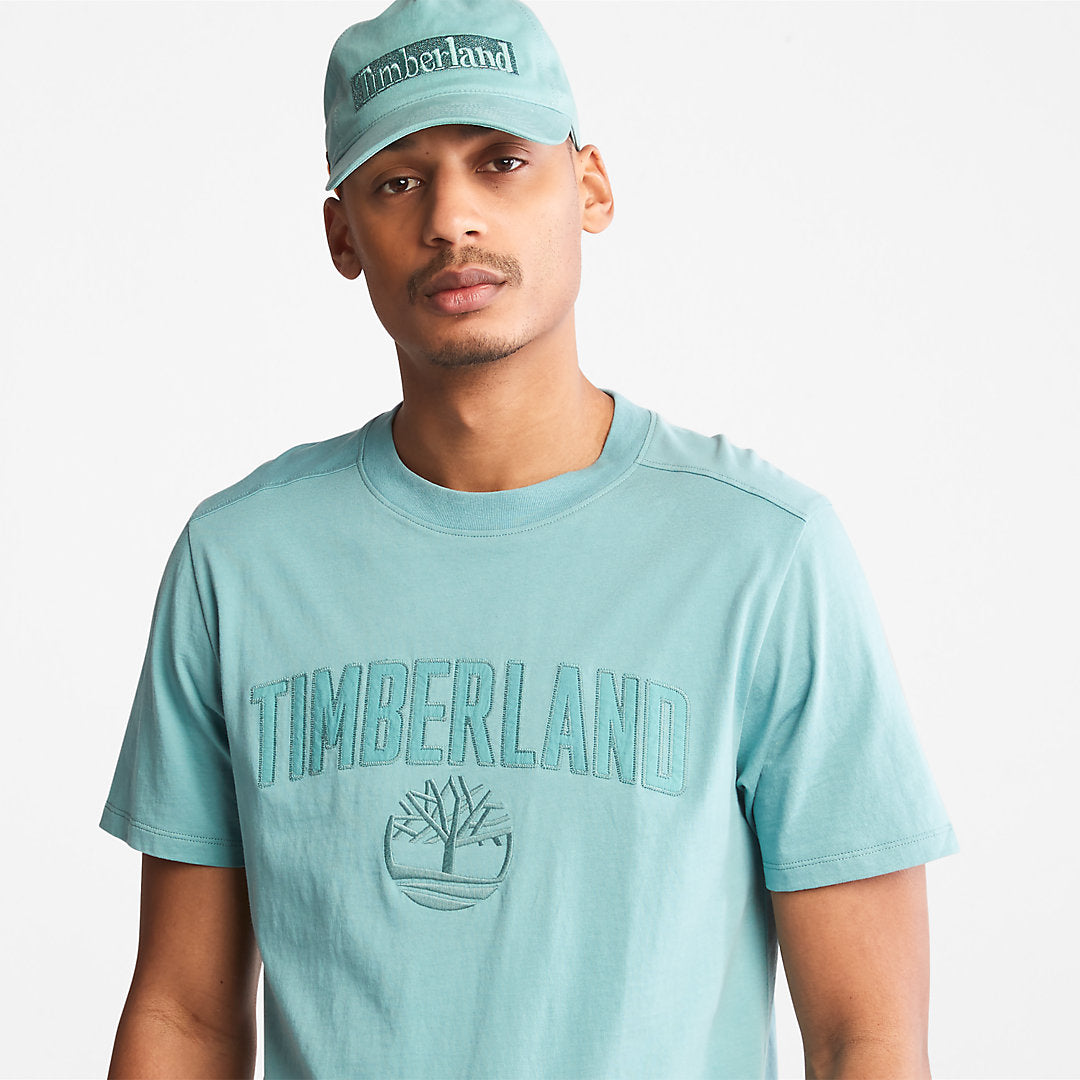 Mens Timberland Outdoor Heritage EK+ Graphic T-Shirt for Men in Green