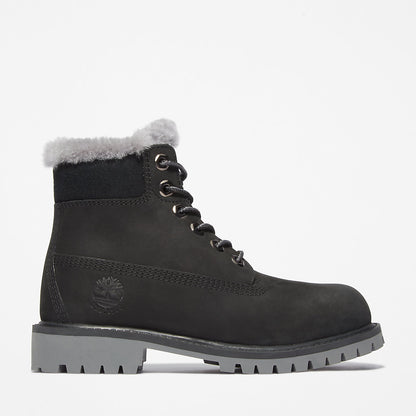 Kids Timberland Timberland® Premium 6 Inch Winter Boot for Youth in Black