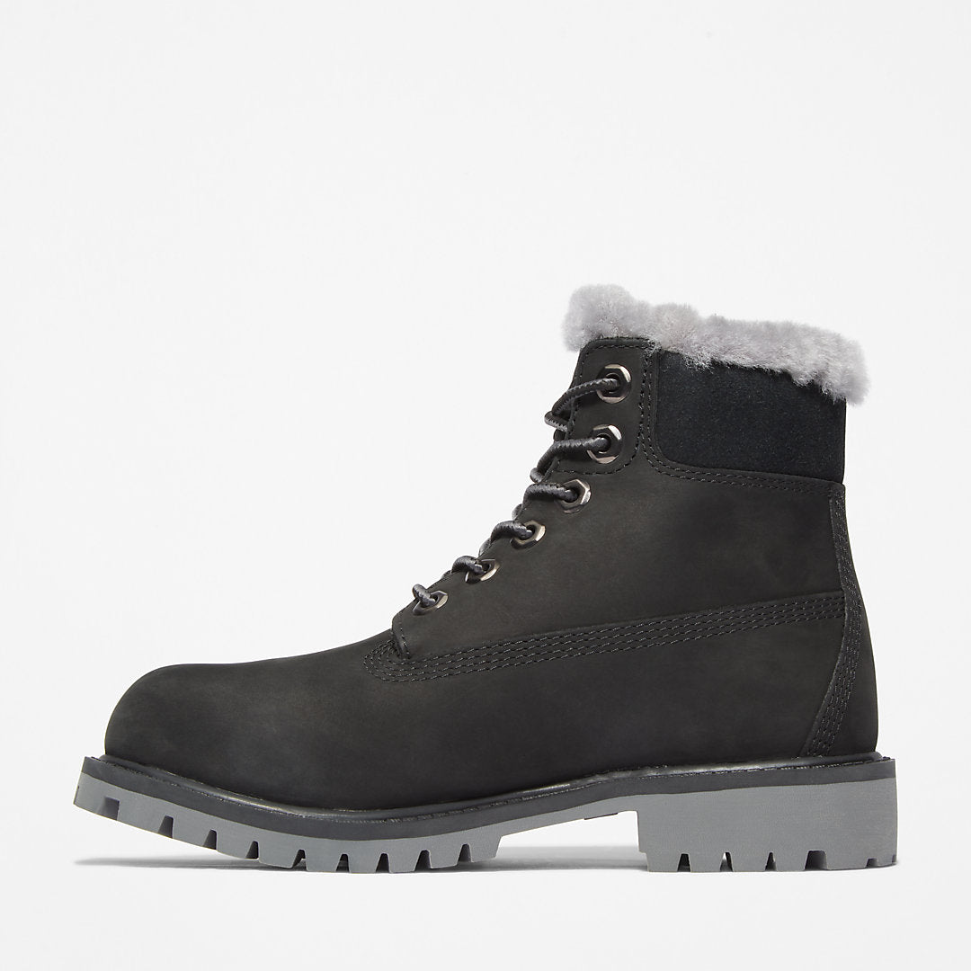 Kids Timberland Timberland® Premium 6 Inch Winter Boot for Youth in Black