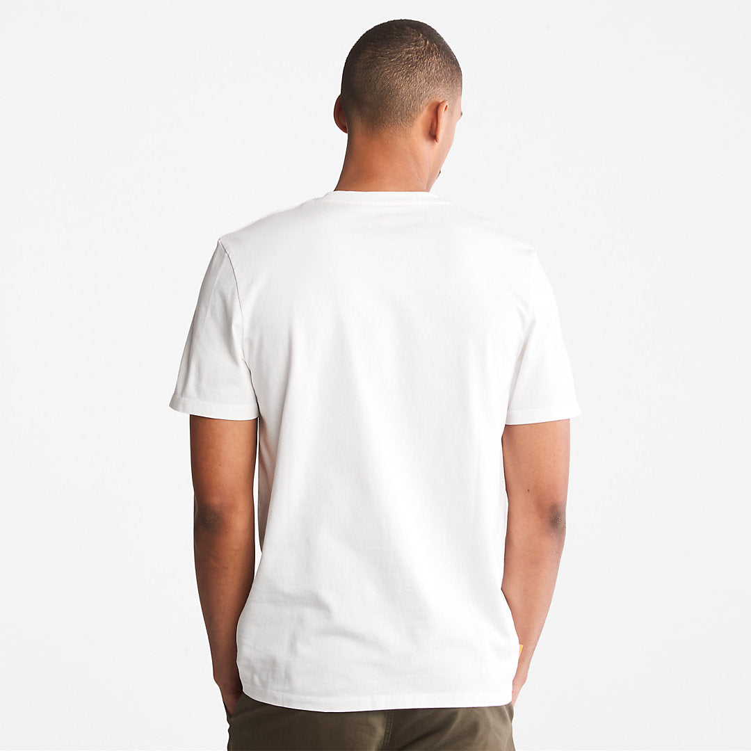 Mens Timberland Outdoor Heritage Camo-Pocket T-Shirt for Men in White
