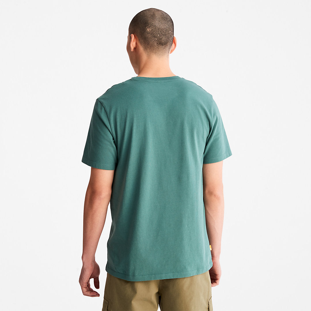 Mens Timberland Outdoor Heritage Camo-Pocket T-Shirt for Men in Green