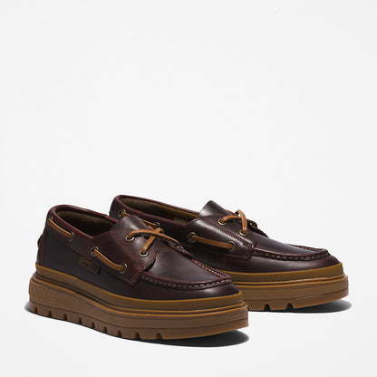 Womens Timberland GreenStride™ Ray City EK+ Boat Shoe for Women in Burgundy