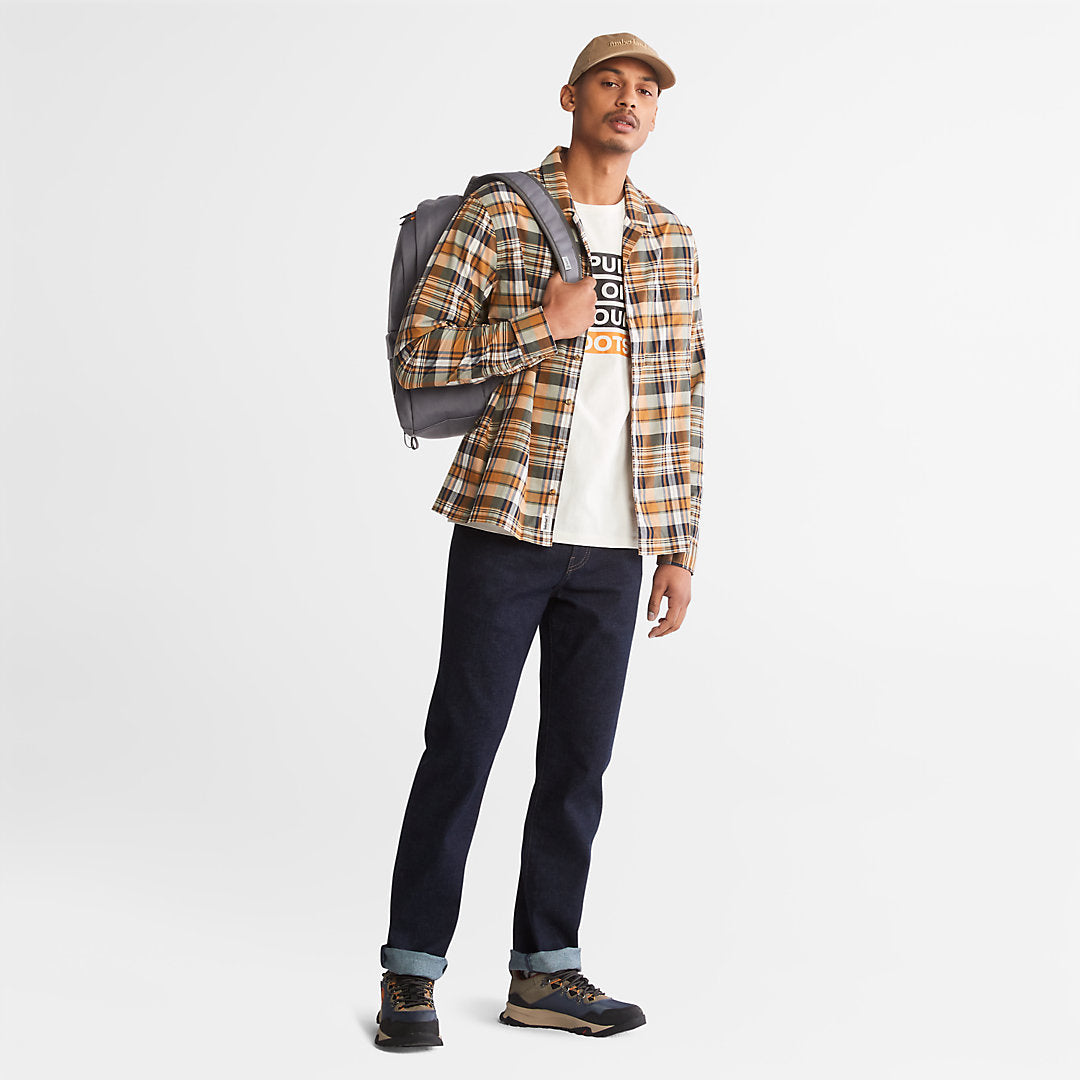 Mens Timberland Earth Day EK+ T-Shirt for Men in White