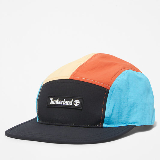 Mens Timberland Colour-block Admiral Cap for Men in Black