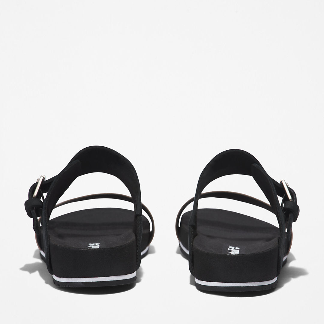 Womens Timberland Malibu Waves Slide Sandal for Women in Black