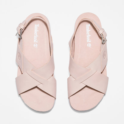Womens Timberland Santa Monica Sunrise Sandal for Women in Light Pink