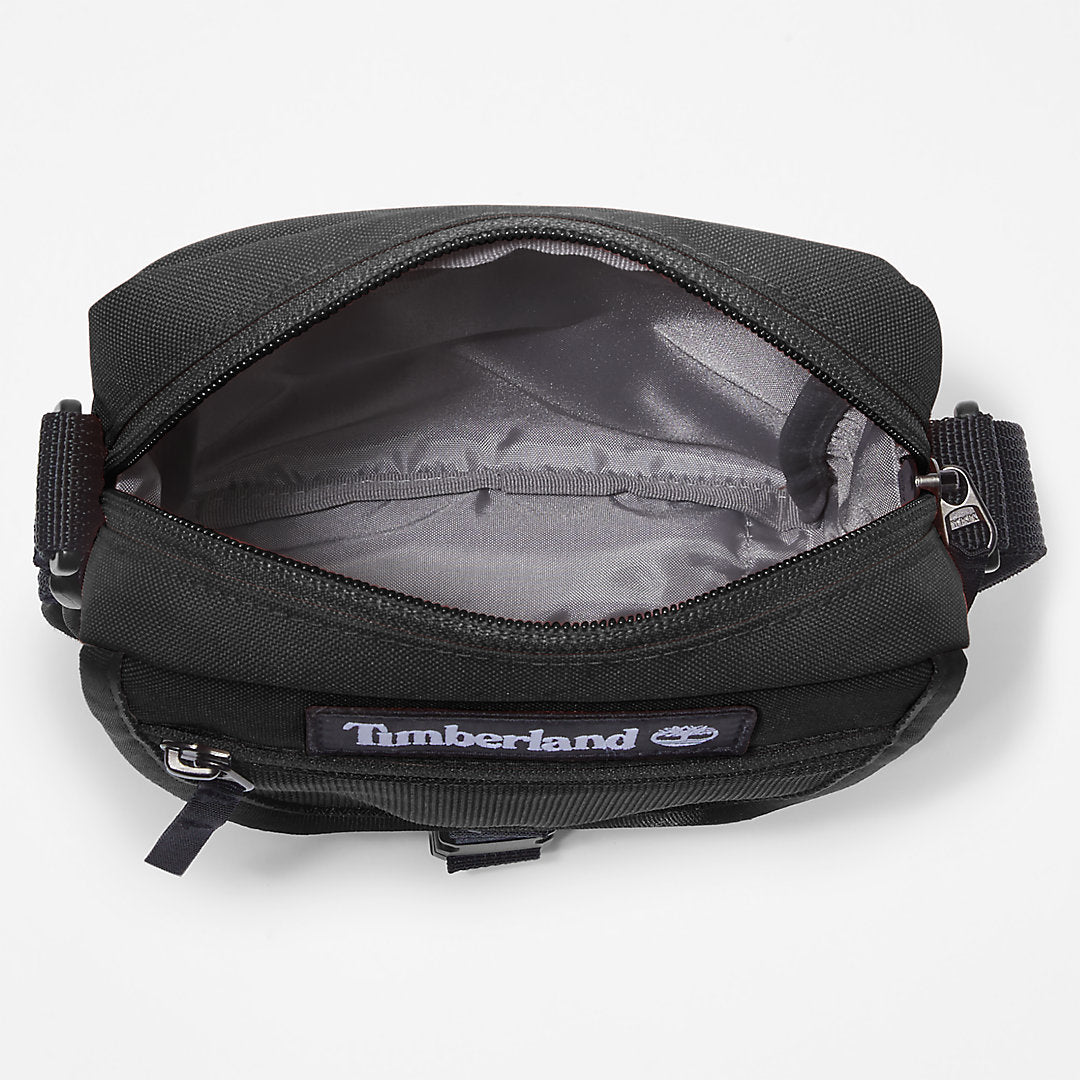 Mens Timberland Outdoor Archive Crossbody Bag in Black