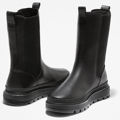 Womens Timberland Ray City Combat Boot for Women in Black