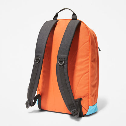 Mens Timberland Outdoor Archive Bungee Backpack in Orange