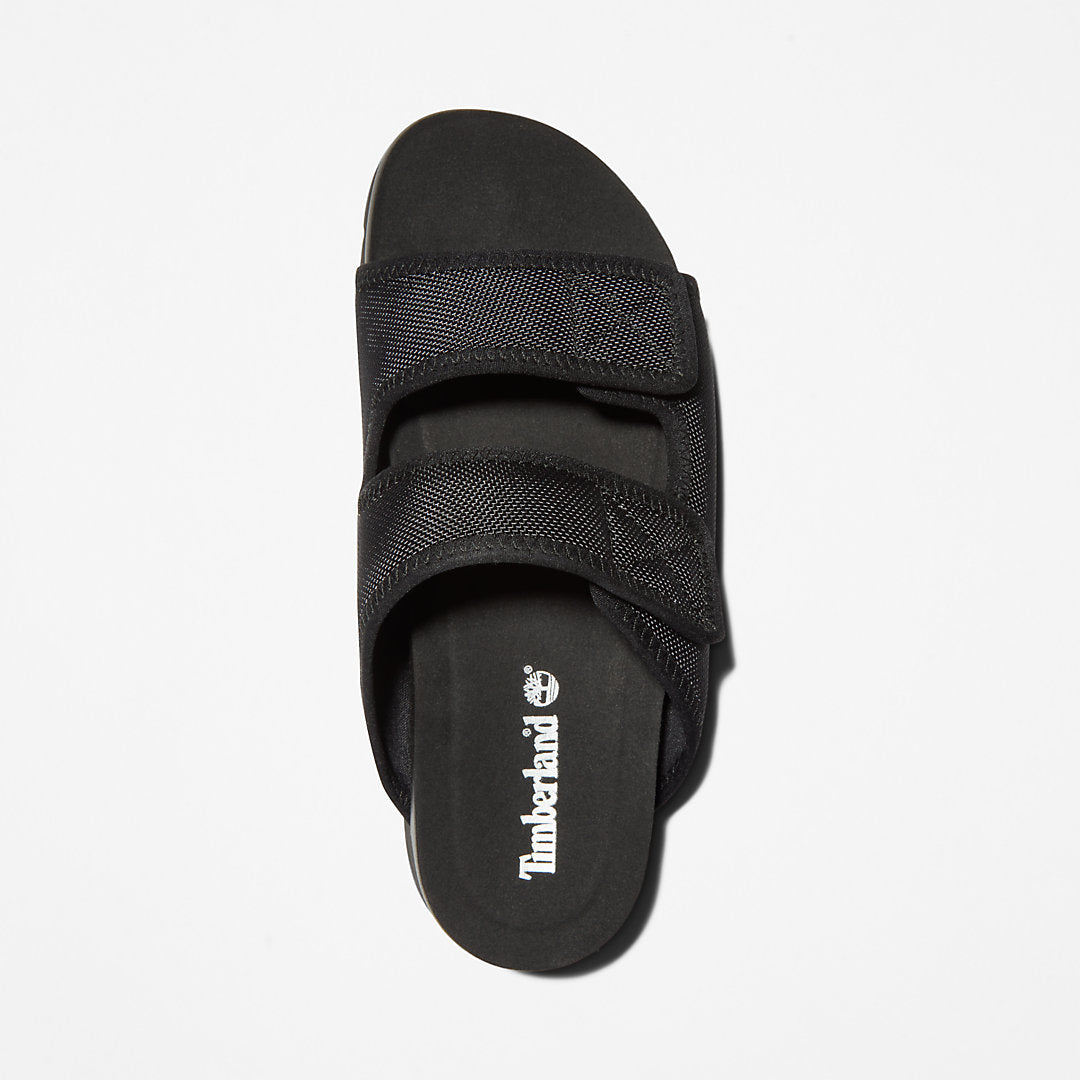 Womens Timberland Santa Monica Sunrise Slide Sandal for Women in Black