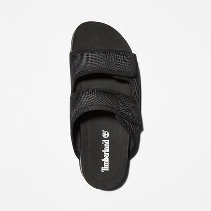 Womens Timberland Santa Monica Sunrise Slide Sandal for Women in Black