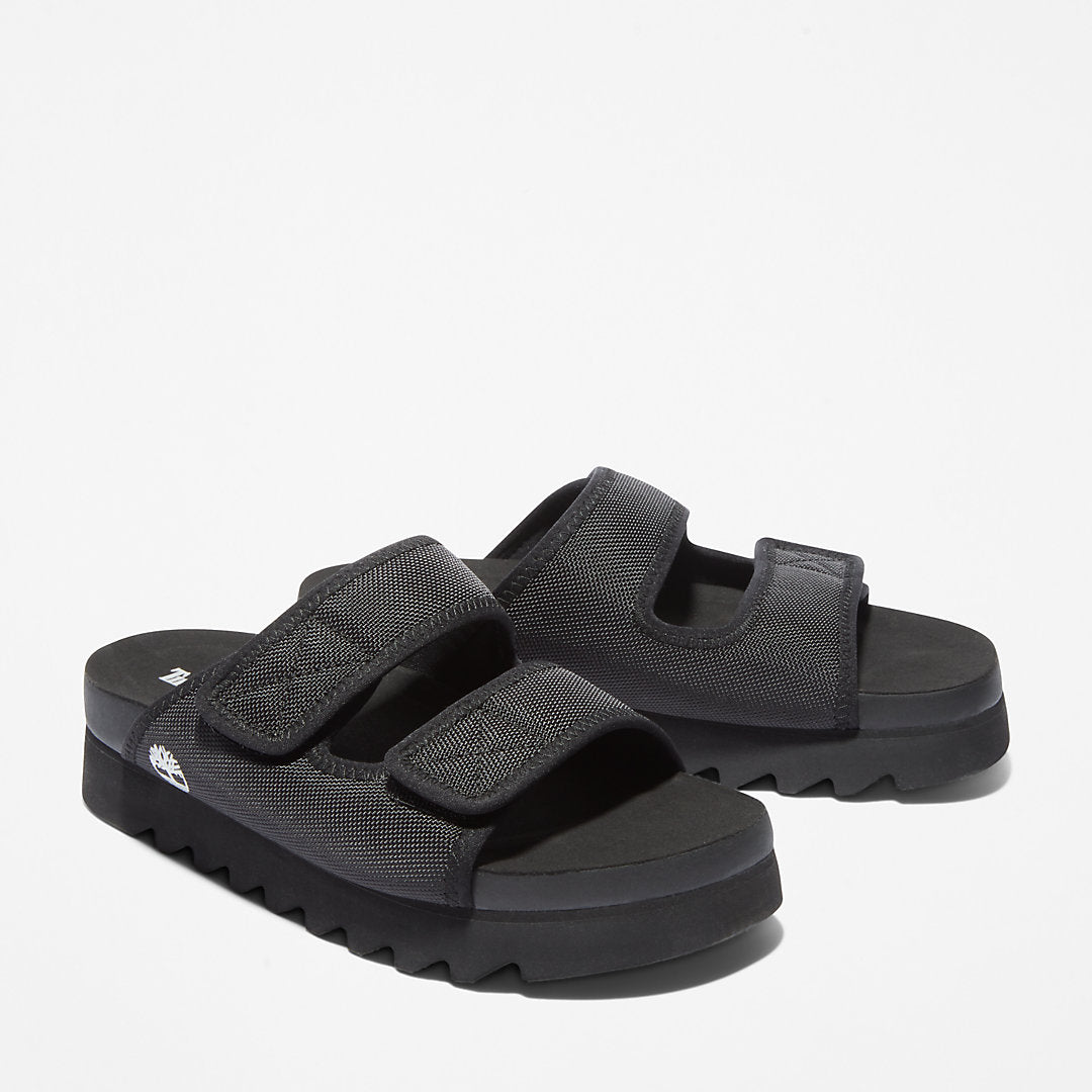 Womens Timberland Santa Monica Sunrise Slide Sandal for Women in Black