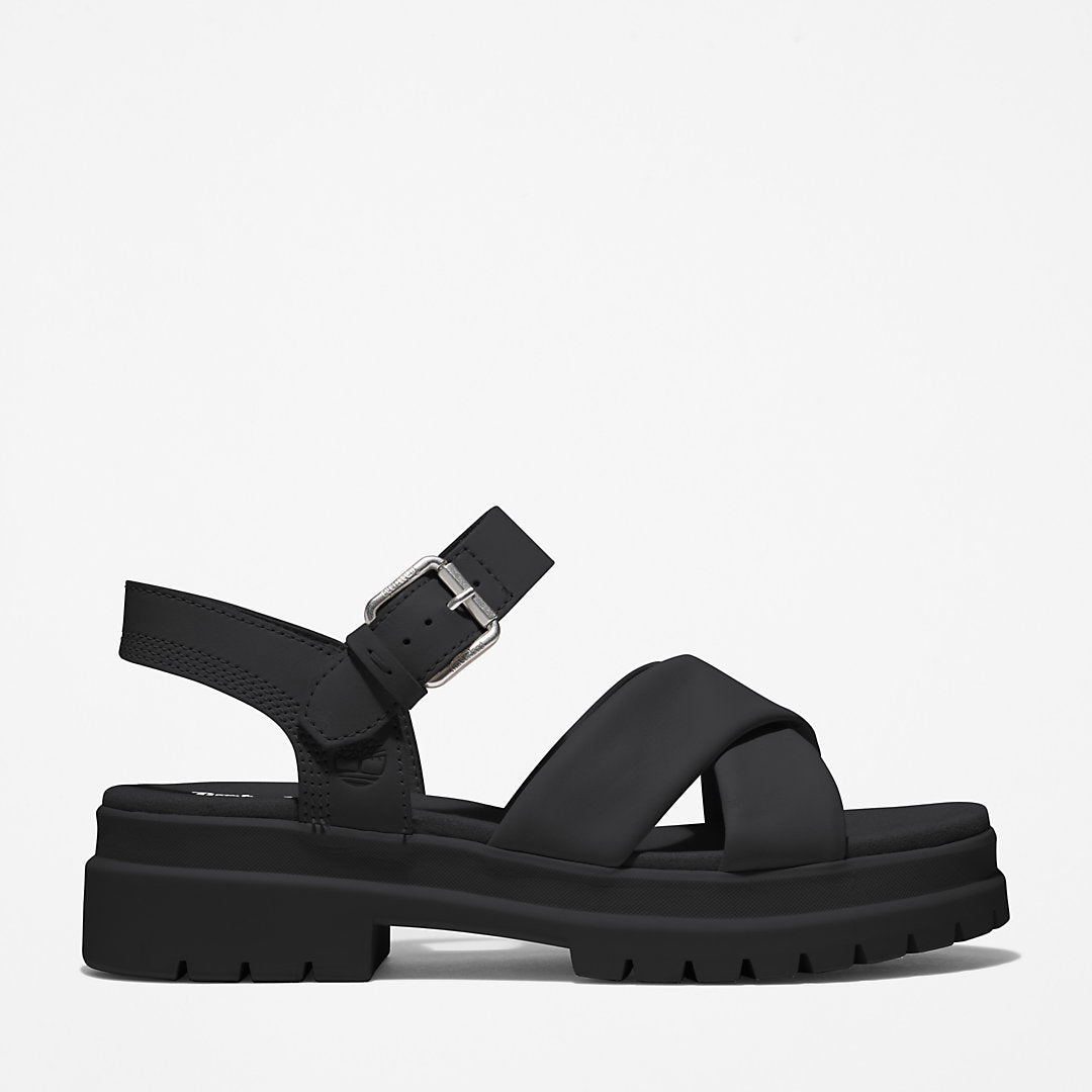 Womens Timberland London Vibe Ankle-strap Sandal for Women in Black