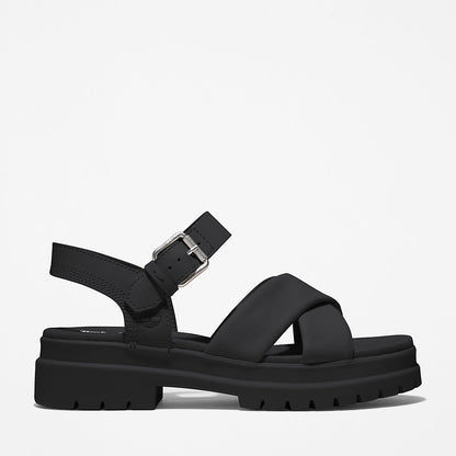 Womens Timberland London Vibe Ankle-strap Sandal for Women in Black