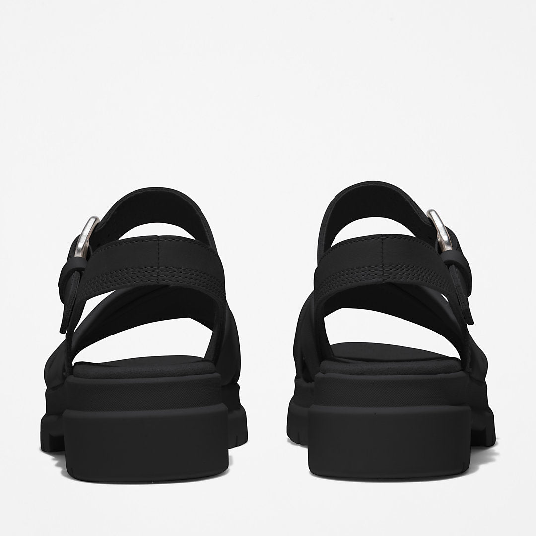 Womens Timberland London Vibe Ankle-strap Sandal for Women in Black