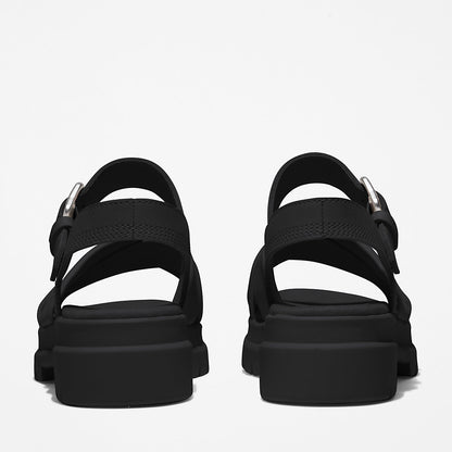 Womens Timberland London Vibe Ankle-strap Sandal for Women in Black