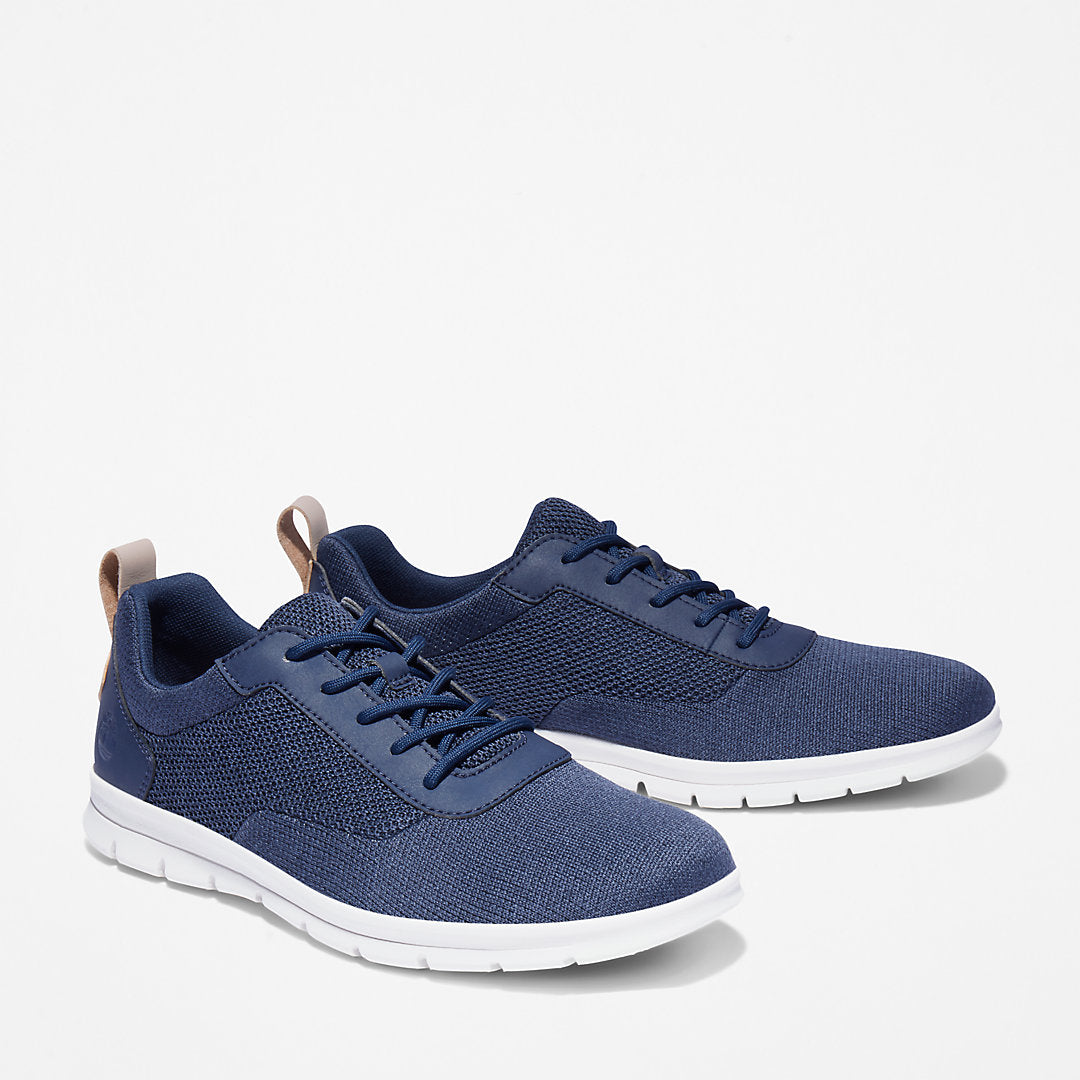 Mens Timberland Graydon Canvas Sneaker for Men in Navy