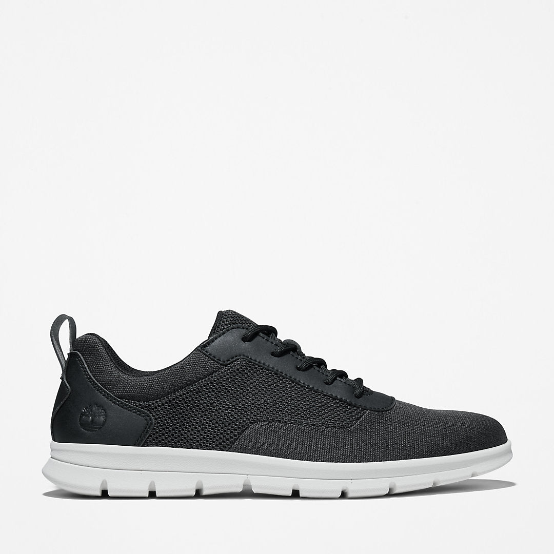 Mens Timberland Graydon Canvas Sneaker for Men in Black