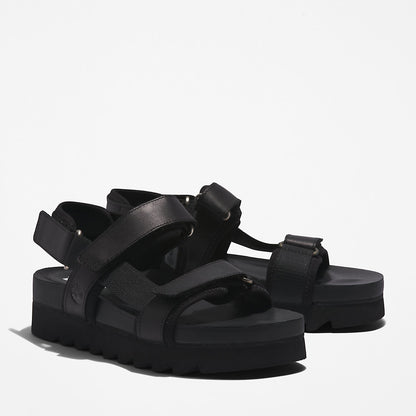 Womens Timberland Santa Monica Sunrise Sandal for Women in Black
