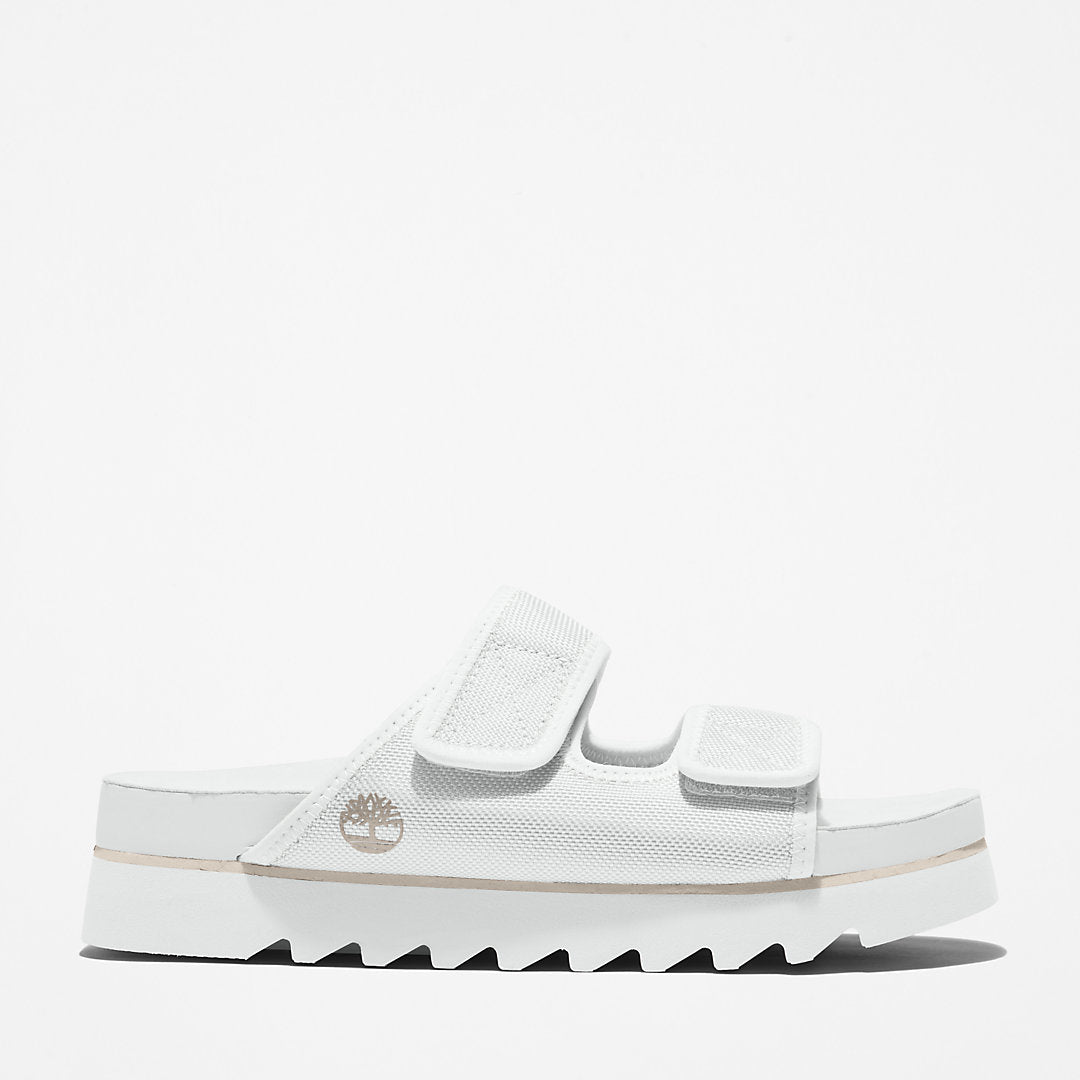 Womens Timberland Santa Monica Sunrise Double-Strap Sandal for Women in White