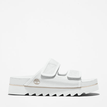 Womens Timberland Santa Monica Sunrise Double-Strap Sandal for Women in White