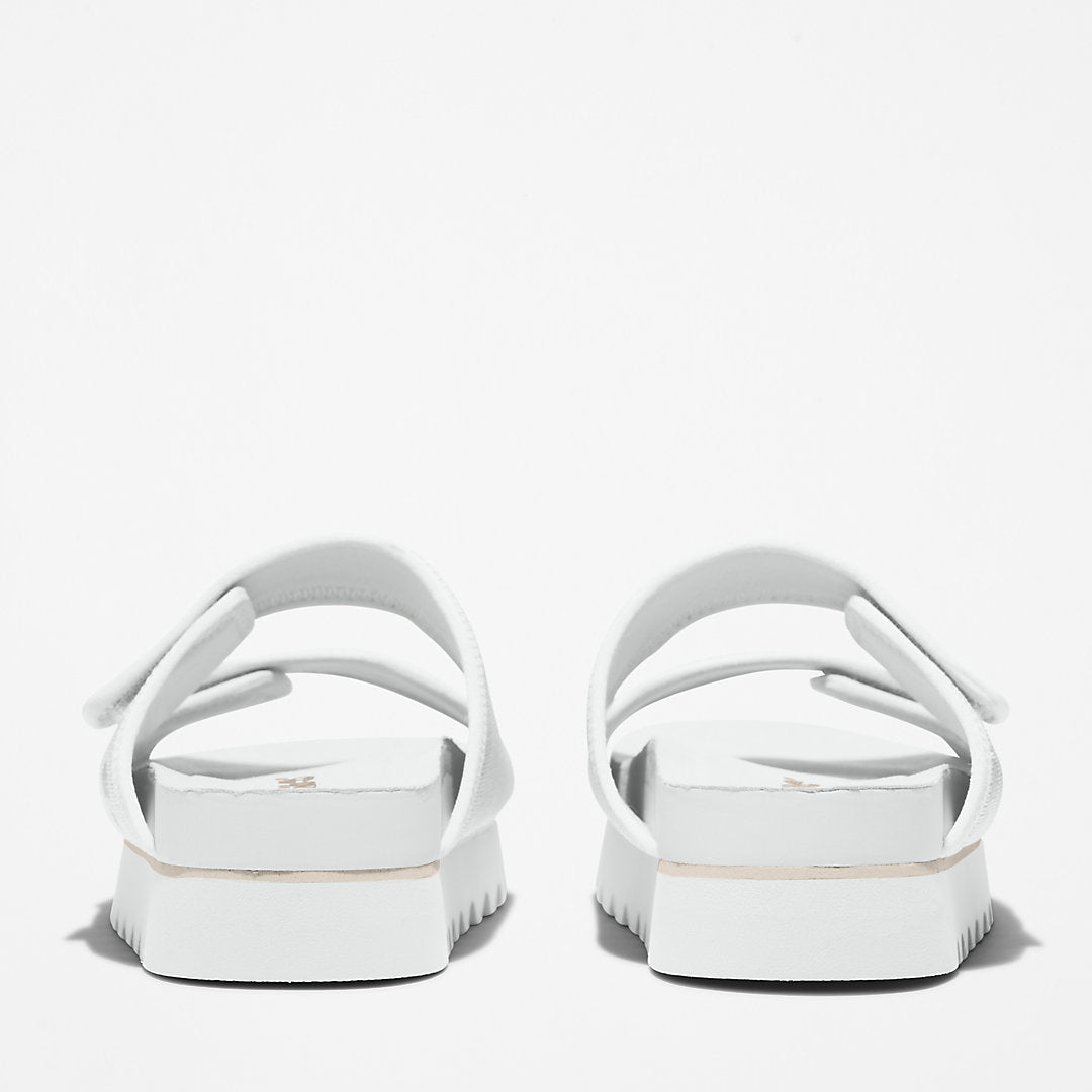 Womens Timberland Santa Monica Sunrise Double-Strap Sandal for Women in White