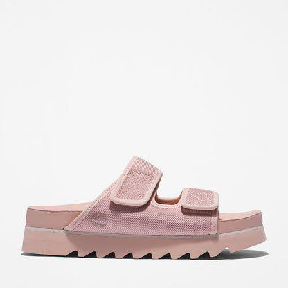 Womens Timberland Santa Monica Sunrise Double-Strap Sandal for Women in Pink