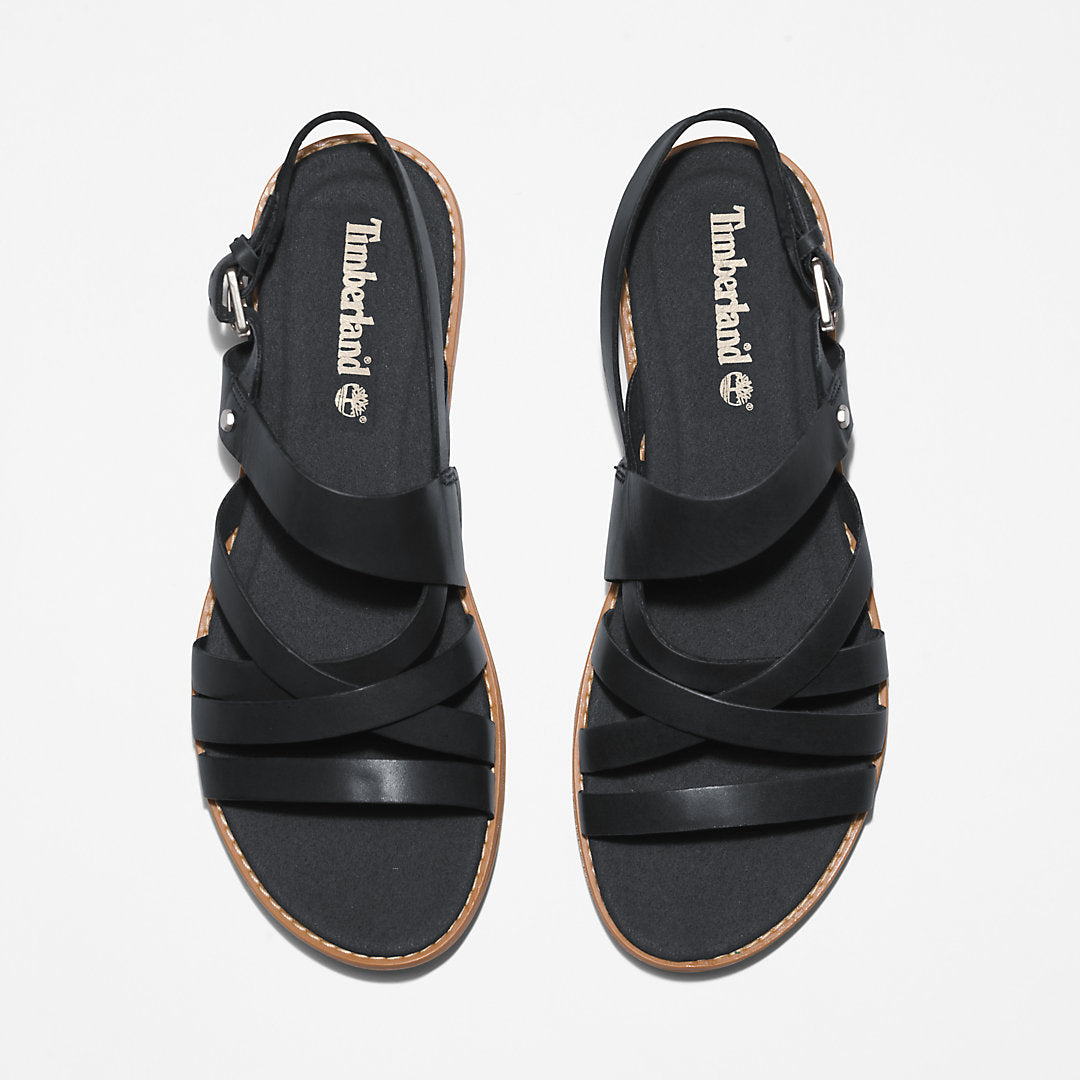 Womens Timberland Chicago Riverside Backstrap Sandal for Women in Black