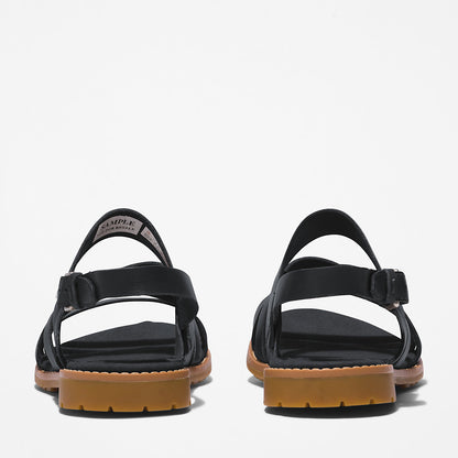 Womens Timberland Chicago Riverside Backstrap Sandal for Women in Black