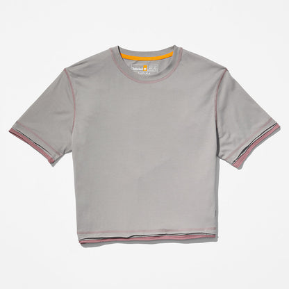 Womens Timberland Anti-Odour Supima® Cotton T-Shirt for Women in Grey