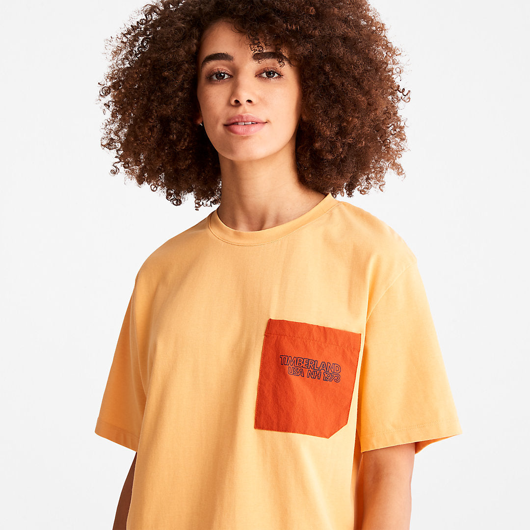 Womens Timberland TimberCHILL™ Pocket T-Shirt for Women in Orange
