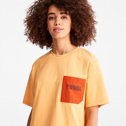 Womens Timberland TimberCHILL™ Pocket T-Shirt for Women in Orange