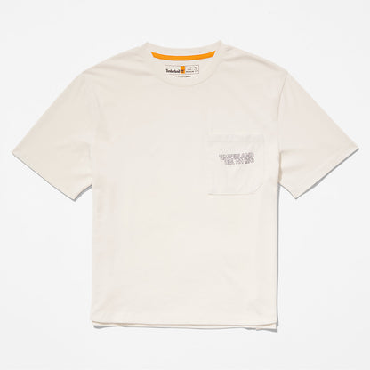 Womens Timberland TimberCHILL™ Pocket T-Shirt for Women in White