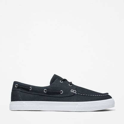 Mens Timberland Union Wharf 2.0 EK+ Boat Shoe for Men in Black