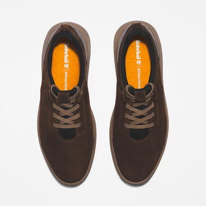 Mens Timberland Bradstreet Ultra Leather Trainer for Men in Dark Brown