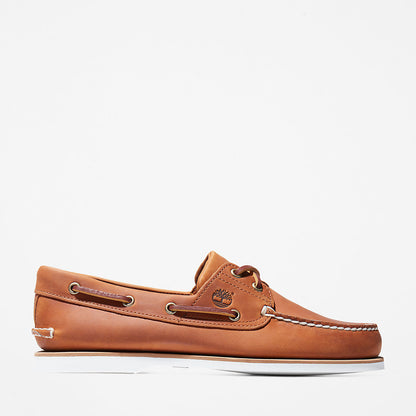 Mens Timberland Classic Boat Shoe for Men in Orange