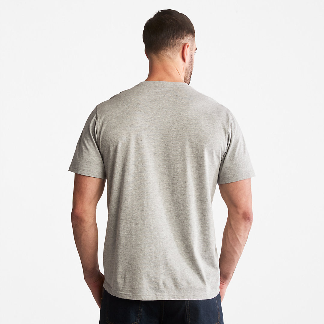 Mens Timberland Timberland PRO® Textured Graphic T-Shirt for Men in Grey