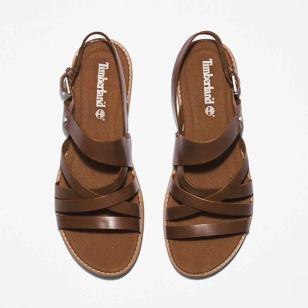 Womens Timberland Chicago Riverside Backstrap Sandal for Women in Brown
