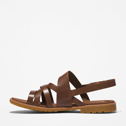 Womens Timberland Chicago Riverside Backstrap Sandal for Women in Brown