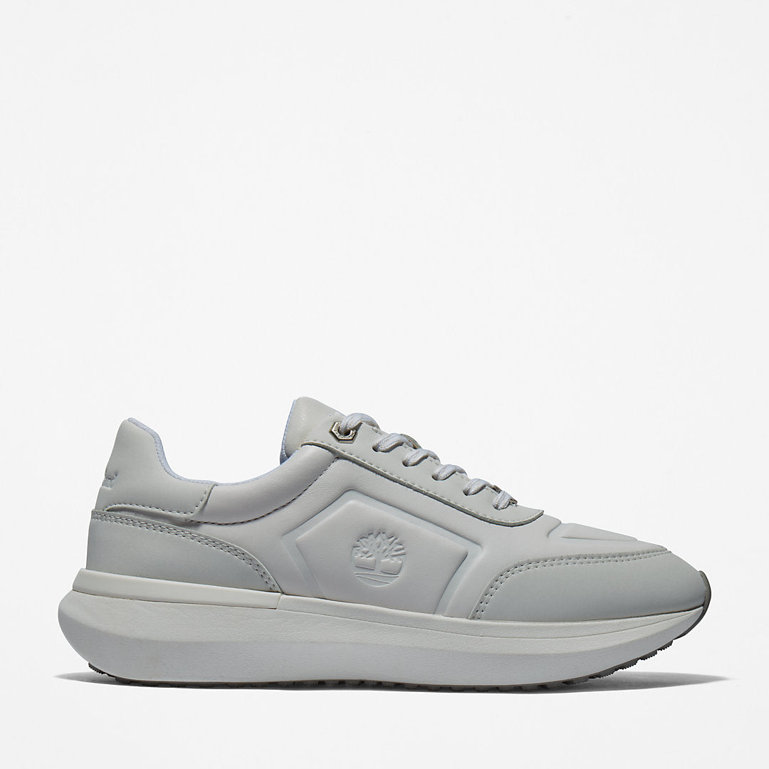 Womens Timberland Seoul City Leather Trainer for Women in White