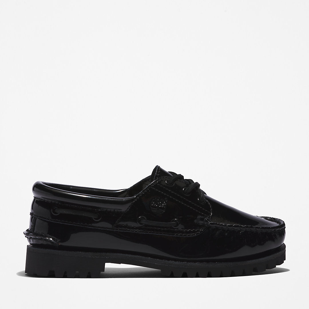 Womens Timberland Timberland® Noreen 3-Eye Boat Shoe for Women in Black