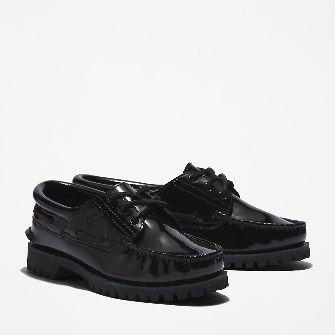 Womens Timberland Timberland® Noreen 3-Eye Boat Shoe for Women in Black