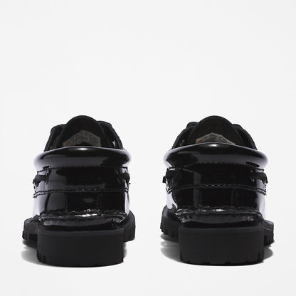 Womens Timberland Timberland® Noreen 3-Eye Boat Shoe for Women in Black