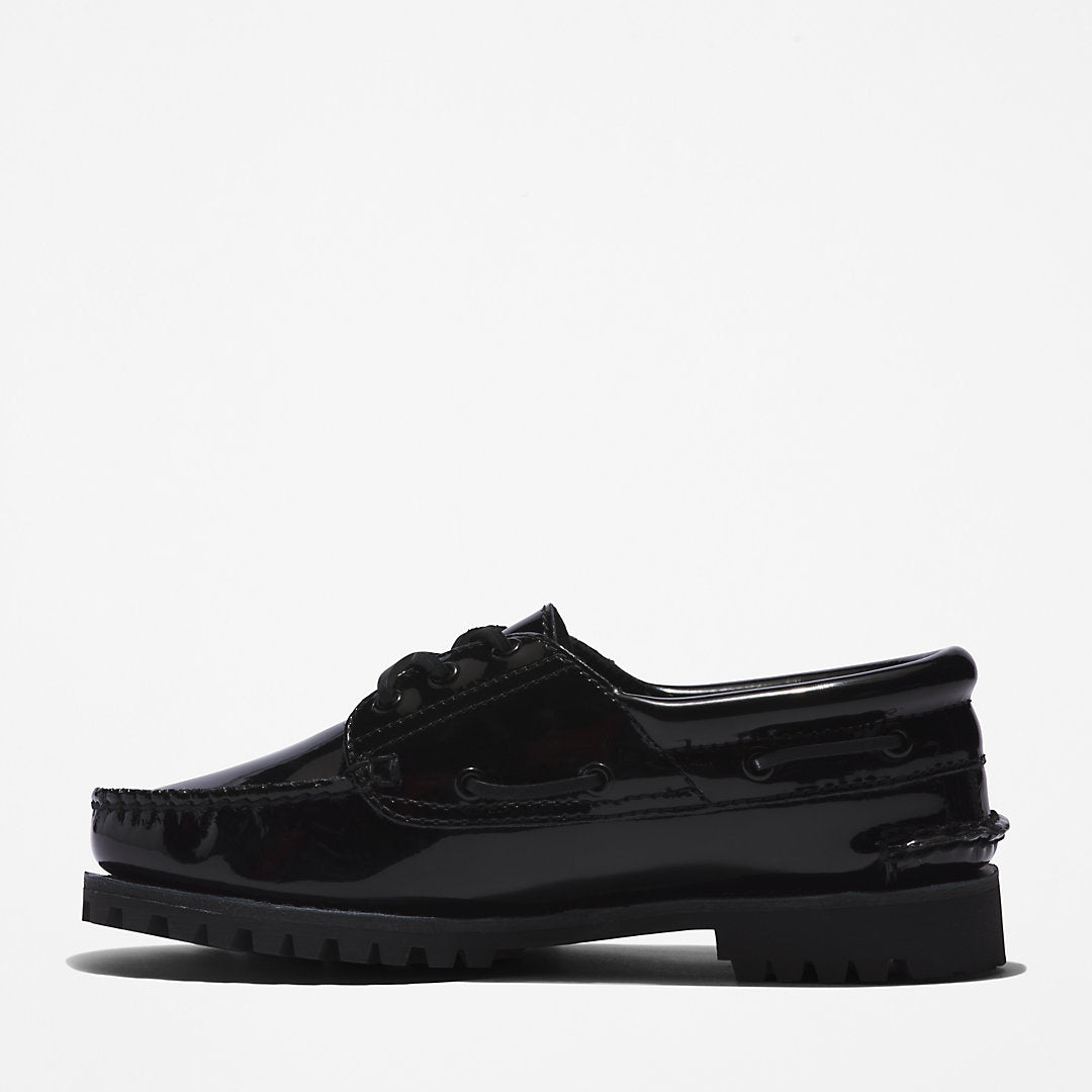 Womens Timberland Timberland® Noreen 3-Eye Boat Shoe for Women in Black