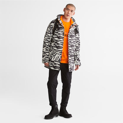 Mens Timberland All Gender 3-in-1 Year of the Tiger Jacket in White