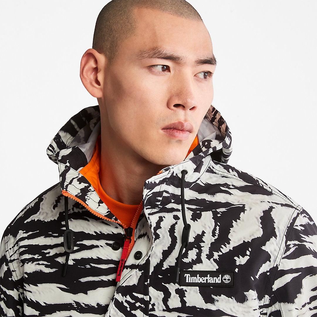 Mens Timberland All Gender 3-in-1 Year of the Tiger Jacket in White