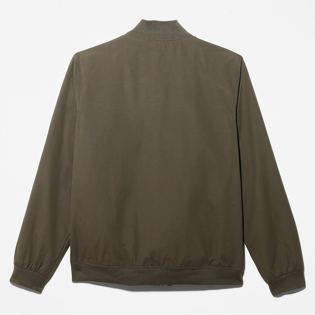Mens Timberland DWR Bomber Jacket for Men in Dark Green