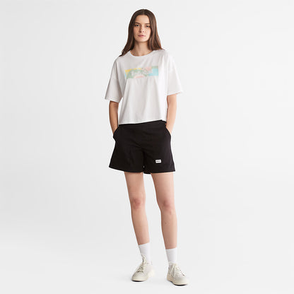Womens Timberland Pastel T-Shirt for Women in White